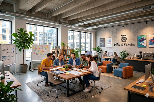 Piña and Pixeles - Agencia de Diseño Web y Apps Móviles — TECNOLOGIA en Madrid